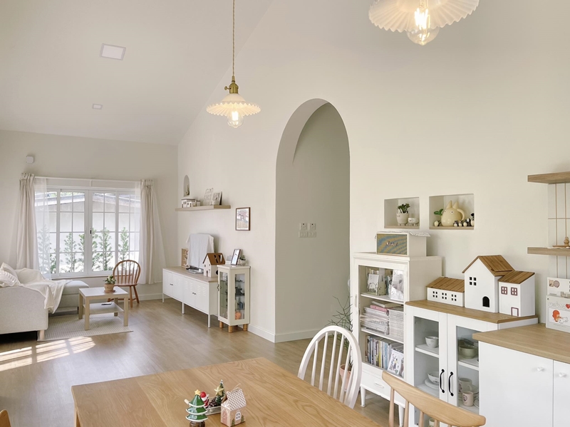 บ้านคอสเทจมินิมอลและจัดสวนมินิมอล ไอเดียบ้านน่าอยู่ รูปที่ 11