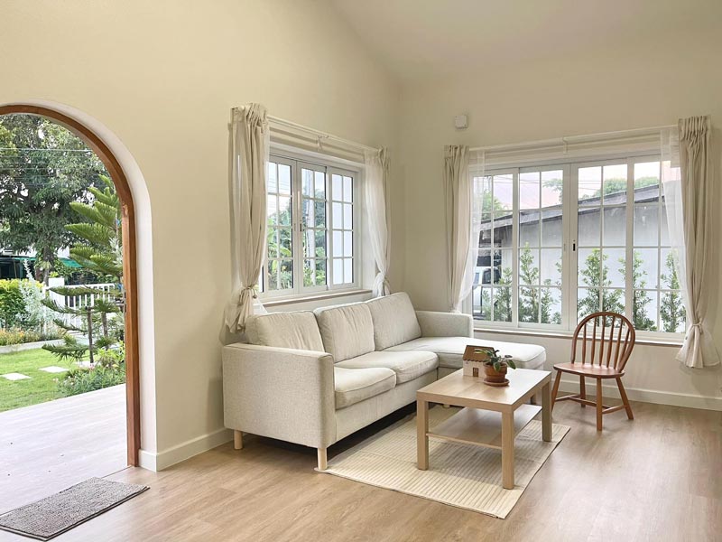 บ้านคอสเทจมินิมอลและจัดสวนมินิมอล ไอเดียบ้านน่าอยู่ รูปที่ 17