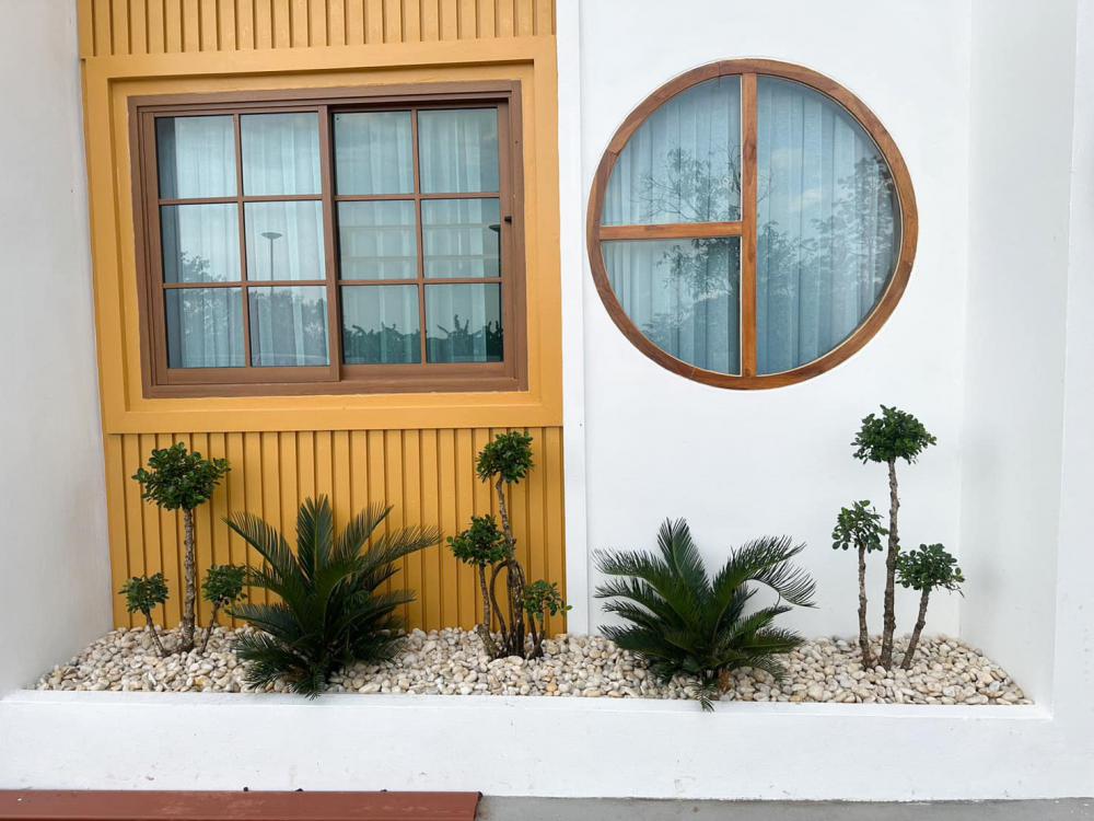 แบบบ้านทรงจั่วผสมมินิมอล ดูอบอุ่นน่ารักที่สุด รูปที่ 4