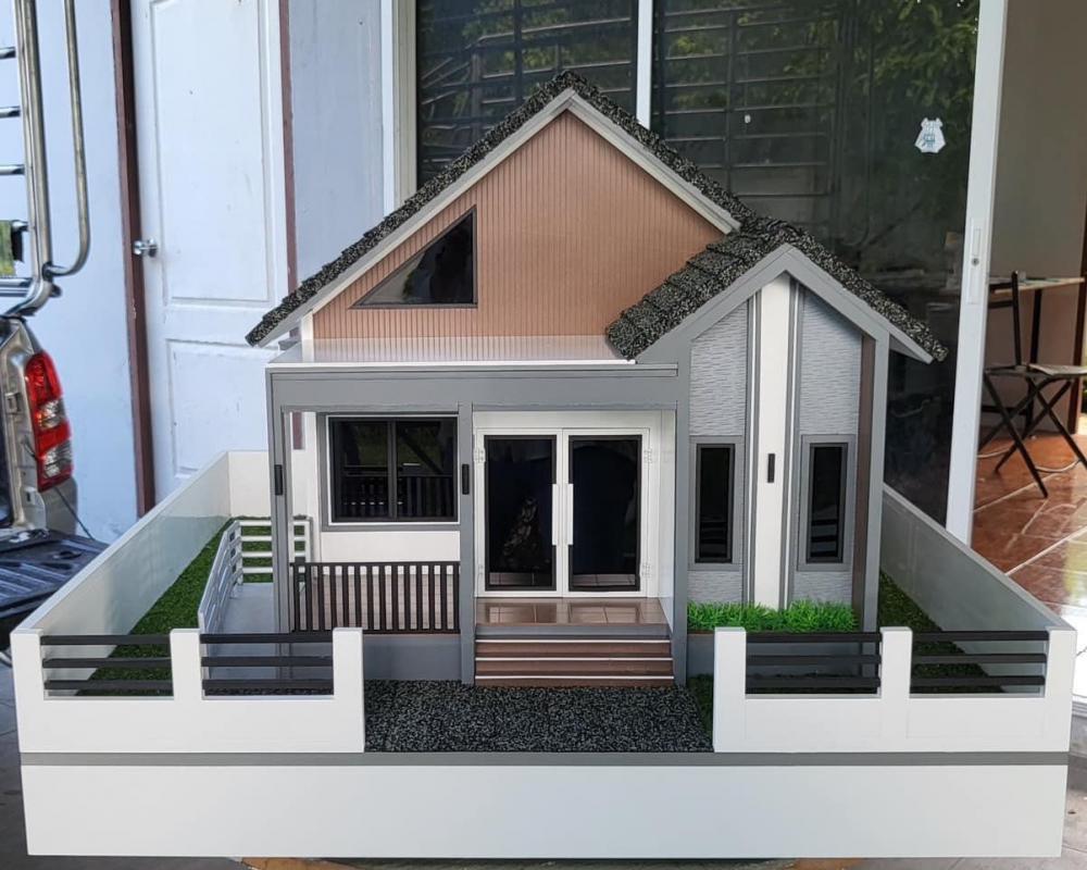 บ้านไสตล์นอร์ดิก ขนาด 3 ห้องนอน 2 ห้องน้ำ งบ 1.1 ลบ. เจ้าของบ้านไปขยายต่อครัวเพิ่ม รูปที่ 11