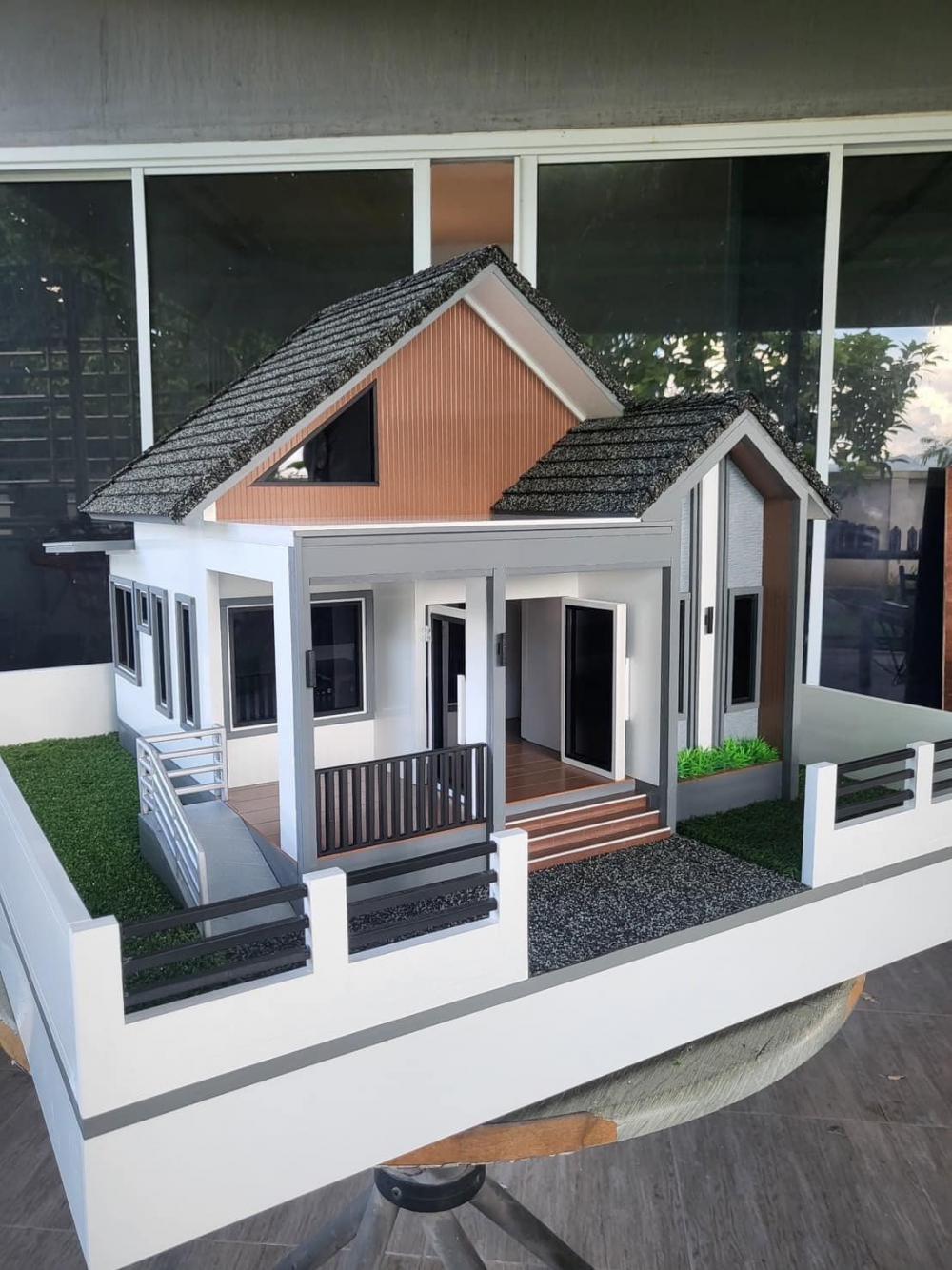 บ้านไสตล์นอร์ดิก ขนาด 3 ห้องนอน 2 ห้องน้ำ งบ 1.1 ลบ. เจ้าของบ้านไปขยายต่อครัวเพิ่ม รูปที่ 12