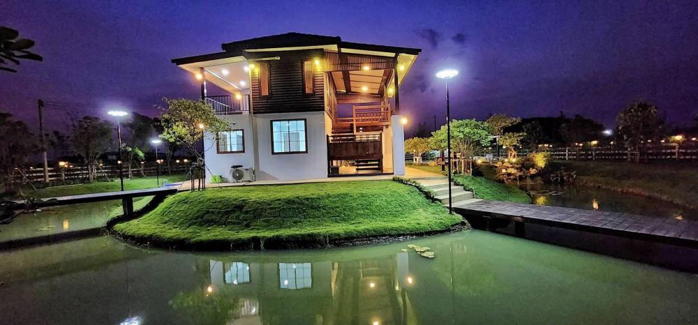 ไอเดียบ้านสวนบ้านสวนในฝัน เนื้อที่ 1 ไร่ น่าอยู่มาก รูปที่ 12