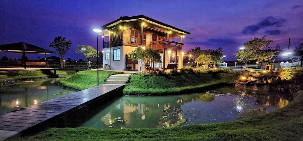 ไอเดียบ้านสวนบ้านสวนในฝัน เนื้อที่ 1 ไร่ น่าอยู่มาก รูปที่ 17