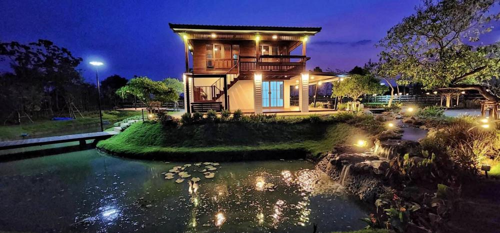 ไอเดียบ้านสวนบ้านสวนในฝัน เนื้อที่ 1 ไร่ น่าอยู่มาก รูปที่ 18