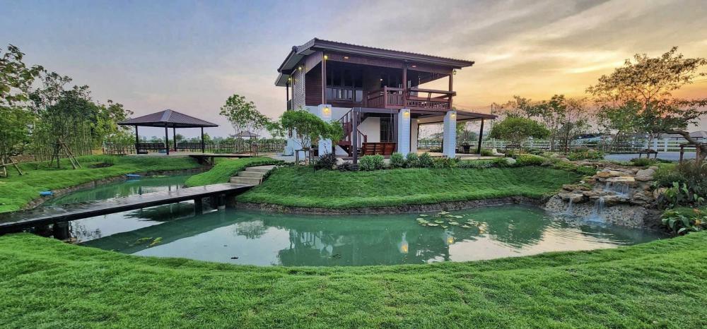 ไอเดียบ้านสวนบ้านสวนในฝัน เนื้อที่ 1 ไร่ น่าอยู่มาก รูปที่ 4