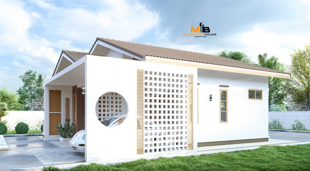 แบบบ้านมินิมอลมูจิ 3 ห้องนอน 2 ห้องน้ำ 1 ที่จอดรถ งบ 1.4 ลบ. รูปที่ 23