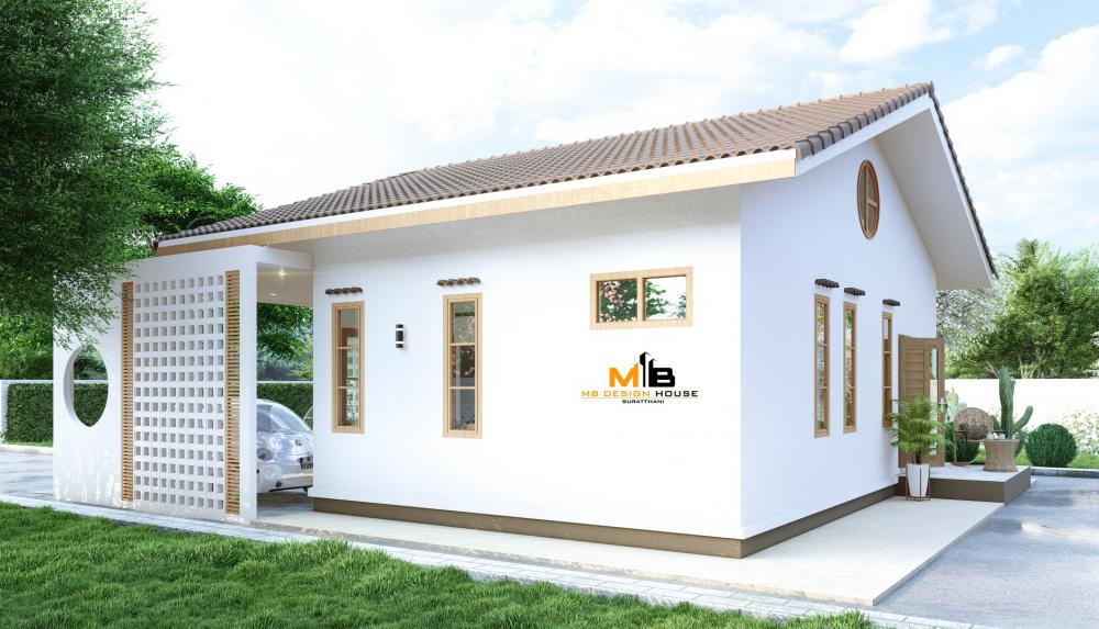 แบบบ้านมินิมอลมูจิ 3 ห้องนอน 2 ห้องน้ำ 1 ที่จอดรถ งบ 1.4 ลบ. รูปที่ 24