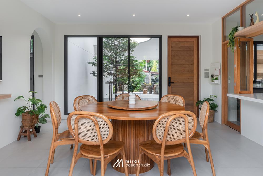 บ้านทรงจั่วสไตล์โมเดิร์น ตกแต่งภายในบ้านหรูหราลงตัว รูปที่ 11