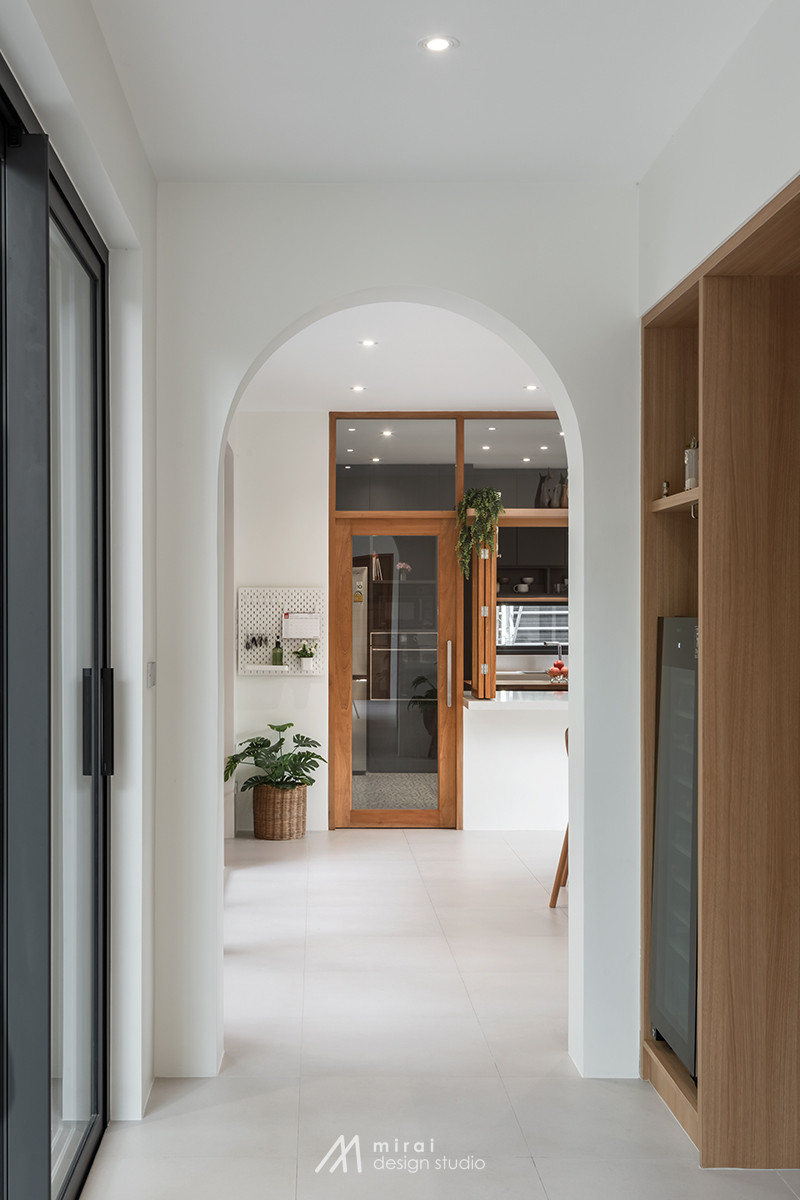 บ้านทรงจั่วสไตล์โมเดิร์น ตกแต่งภายในบ้านหรูหราลงตัว รูปที่ 12