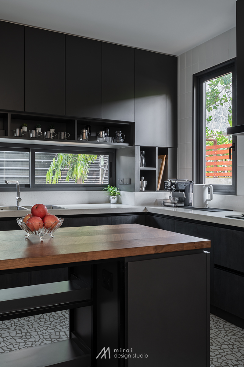 บ้านทรงจั่วสไตล์โมเดิร์น ตกแต่งภายในบ้านหรูหราลงตัว รูปที่ 34