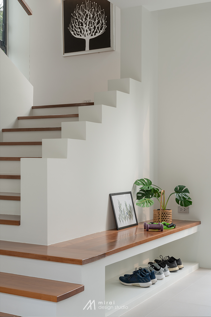 บ้านทรงจั่วสไตล์โมเดิร์น ตกแต่งภายในบ้านหรูหราลงตัว รูปที่ 22