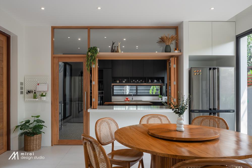 บ้านทรงจั่วสไตล์โมเดิร์น ตกแต่งภายในบ้านหรูหราลงตัว รูปที่ 41