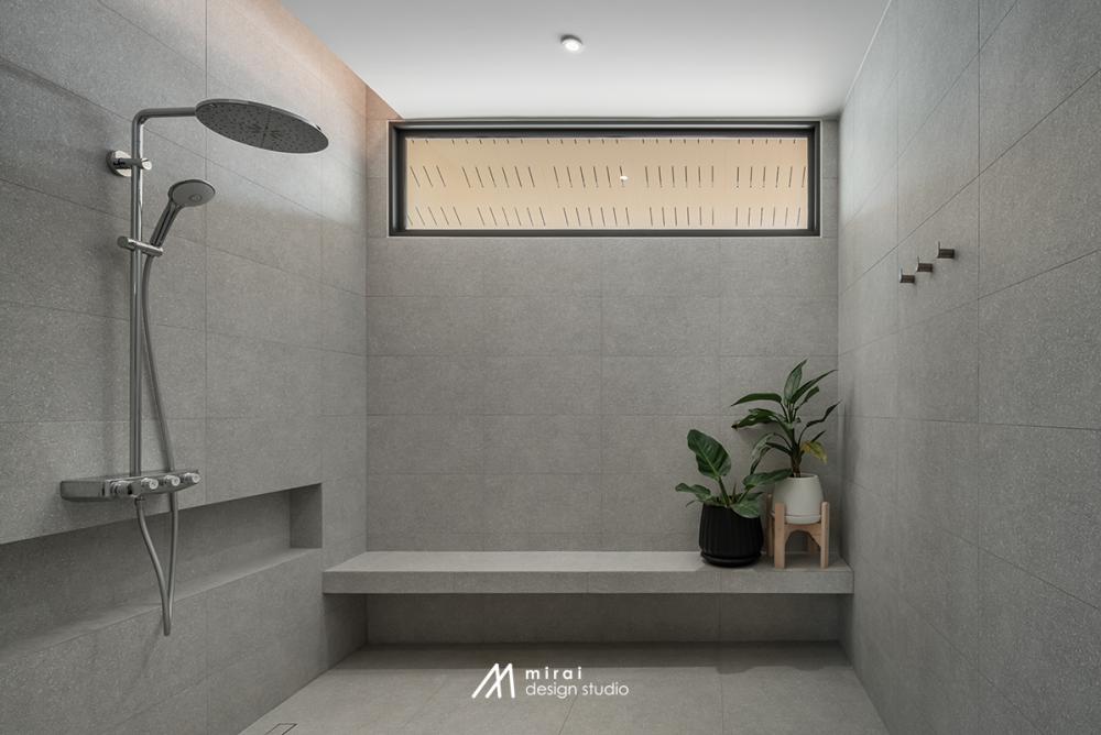 บ้านทรงจั่วสไตล์โมเดิร์น ตกแต่งภายในบ้านหรูหราลงตัว รูปที่ 28