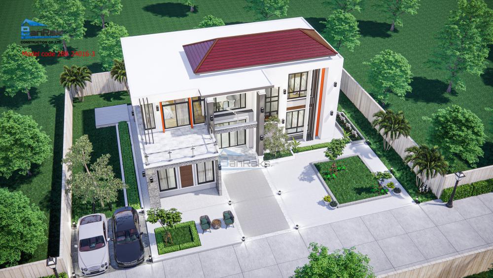 บ้านพักอาศัยสองชั้น 3 ห้องนอน 4 ห้องน้ำ งบ 4.53 ลบ. รูปที่ 12