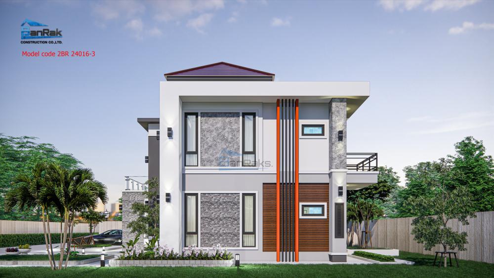 บ้านพักอาศัยสองชั้น 3 ห้องนอน 4 ห้องน้ำ งบ 4.53 ลบ. รูปที่ 7