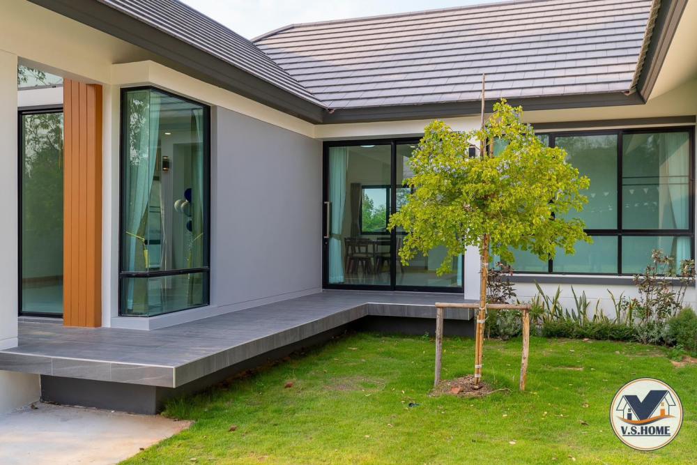 บ้านพักอาศัยชั้นเดียวสไตล์นอร์ดิกมินิมอลแฝด สวยน่าอยู่มาก กลิ่นอายมินิมอลมูจิ รูปที่ 12