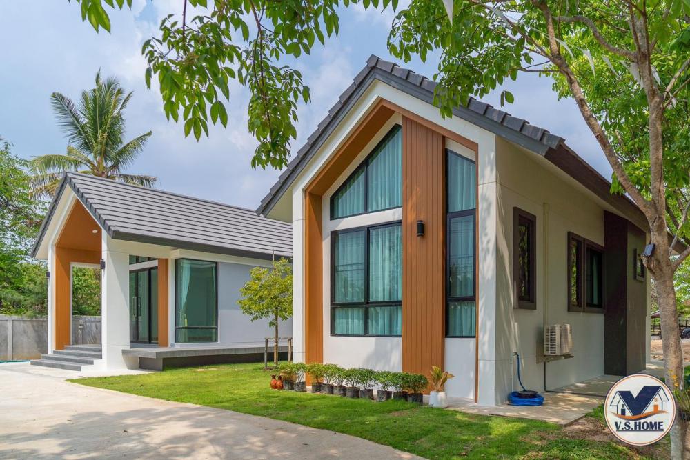 บ้านพักอาศัยชั้นเดียวสไตล์นอร์ดิกมินิมอลแฝด สวยน่าอยู่มาก กลิ่นอายมินิมอลมูจิ รูปที่ 16