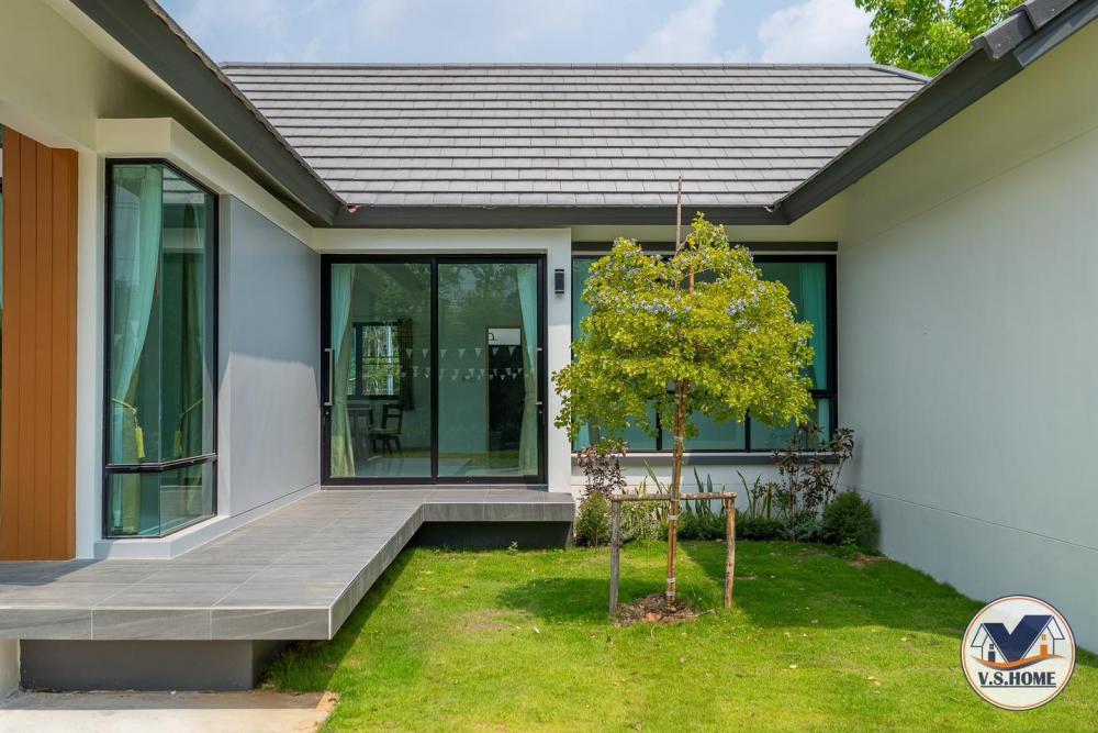 บ้านพักอาศัยชั้นเดียวสไตล์นอร์ดิกมินิมอลแฝด สวยน่าอยู่มาก กลิ่นอายมินิมอลมูจิ รูปที่ 19