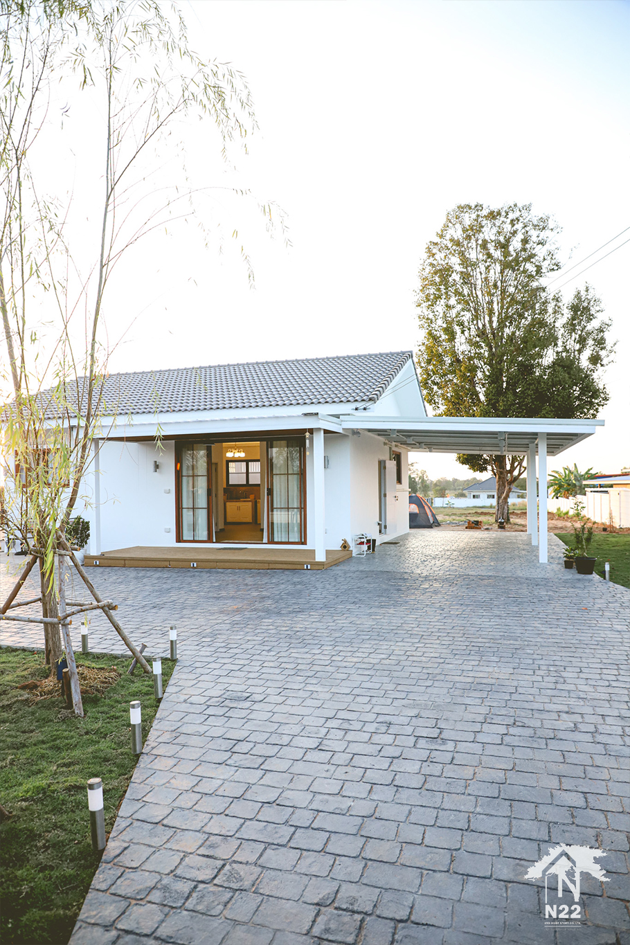 บ้านพักอาศัย 1 ชั้น สไตล์ Muji รูปที่ 14