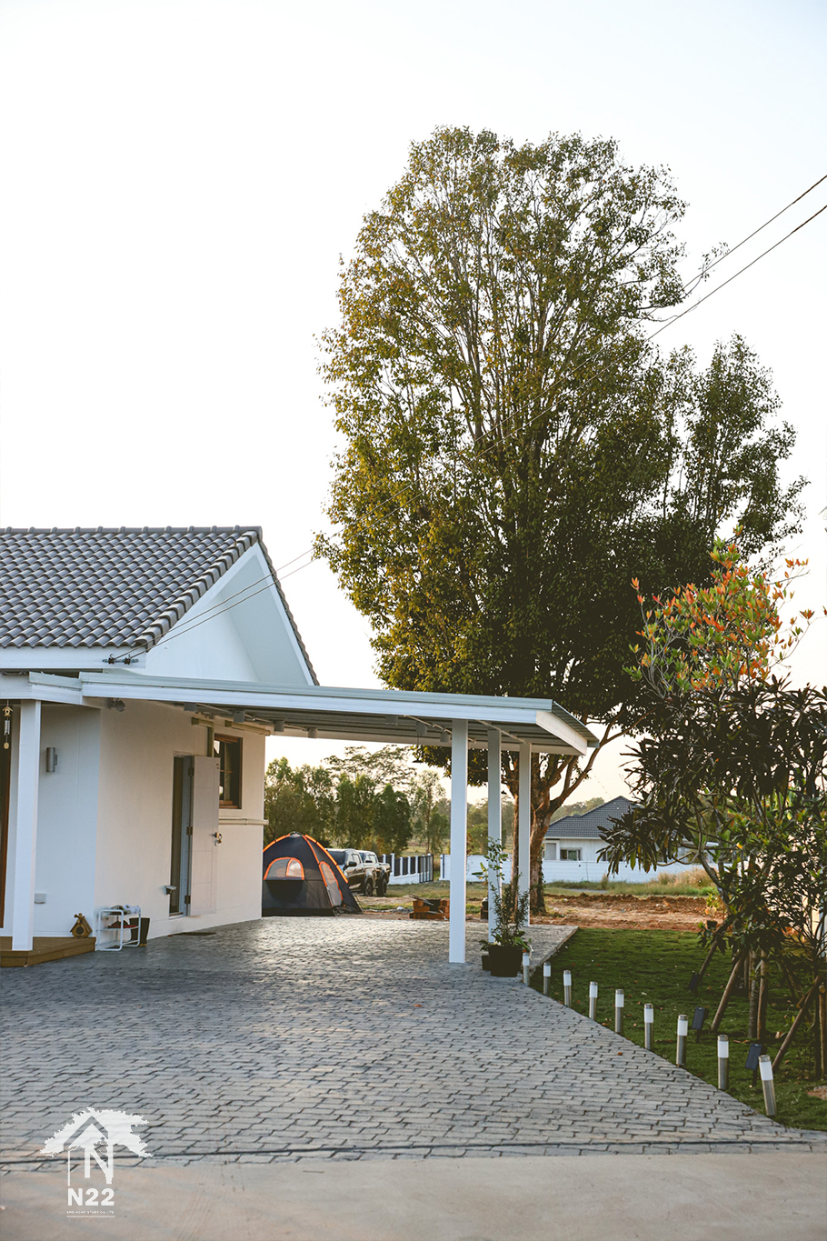 บ้านพักอาศัย 1 ชั้น สไตล์ Muji รูปที่ 6