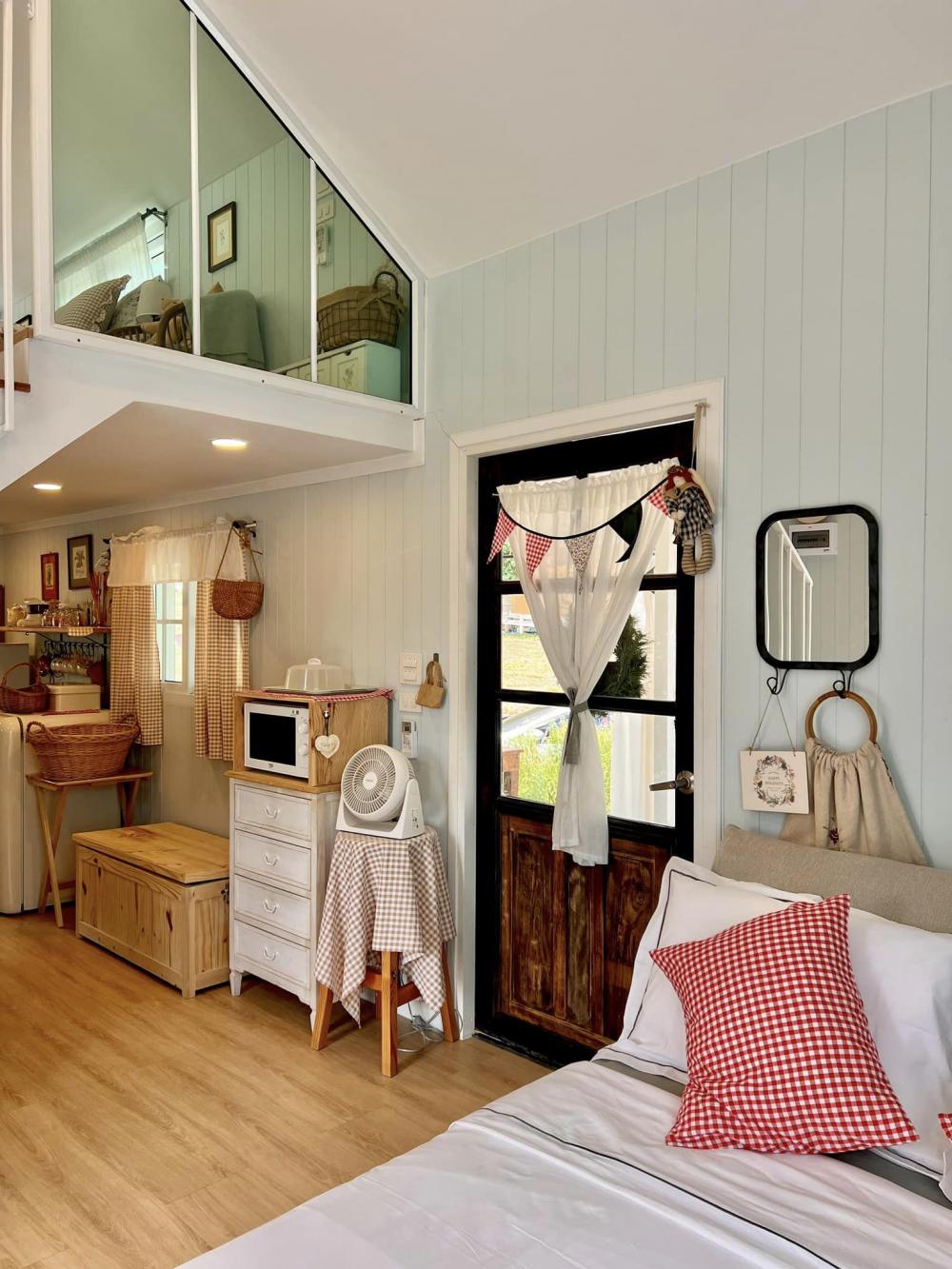 ไอเดียบ้านสไตล์โฮมมี่ เขาใหญ่เกรวิลเลีย ฟิลเหมือนบ้านชนบทในต่างประเทศ รูปที่ 17