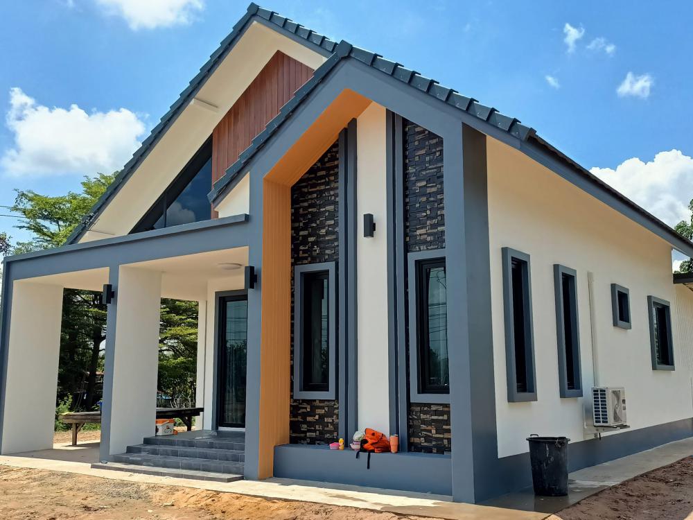 บ้านโมเดิร์นขนาด 3 ห้องนอน 2 ห้องน้ำ พื้นที่ใช้สอย 81 ตร.ม. งบ 1.1-1.2 ล้าน รูปที่ 6