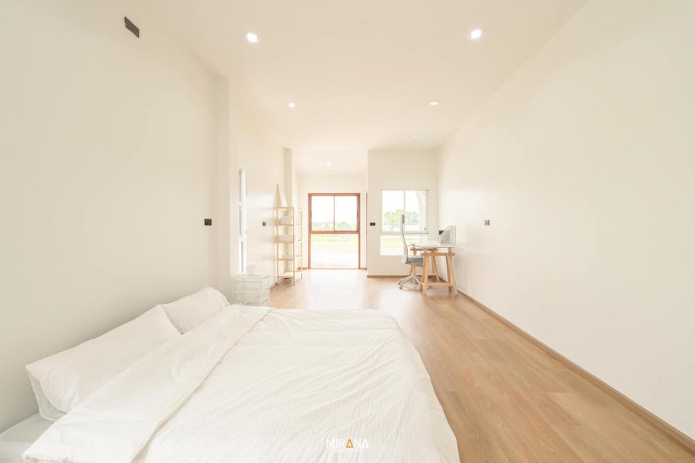 ไอเดียบ้านสร้างบ้านมินิมอลสองชั้น ขนาด 3 ห้องนอน 3 ห้องน้ำ พื้นที่ใช้สอย 160 ตร.ว. รูปที่ 7