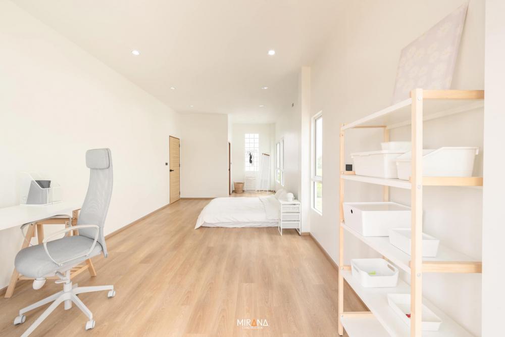 ไอเดียบ้านสร้างบ้านมินิมอลสองชั้น ขนาด 3 ห้องนอน 3 ห้องน้ำ พื้นที่ใช้สอย 160 ตร.ว. รูปที่ 8