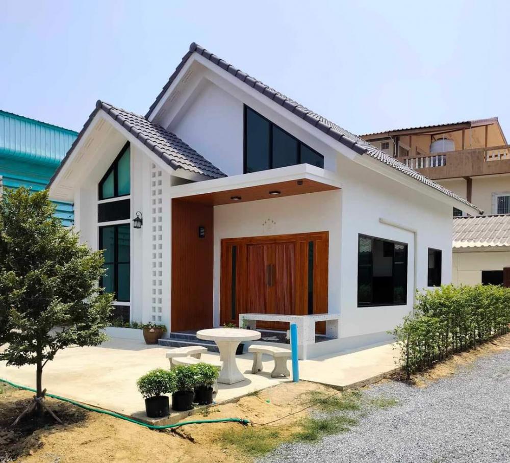 ้บ้านน่ารักมินิมอล สุดๆ เลย อบอุ่นมาก ขนาด 2 ห้องนอน 1 ห้องน้ำ งบ 8 แสน รูปที่ 3