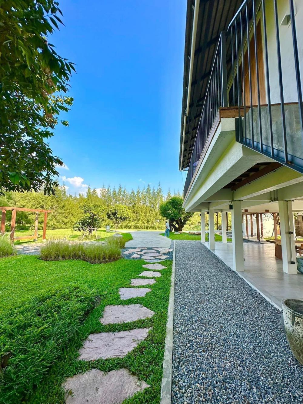 บ้านวัยเกษียณบ้านสองชั้น พื้นที่โล่ง อยู่แบบชนบทมีท้องทุ่งนา รูปที่ 13