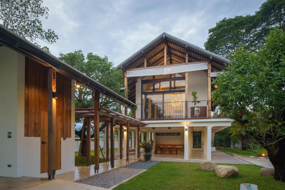 บ้านวัยเกษียณบ้านสองชั้น พื้นที่โล่ง อยู่แบบชนบทมีท้องทุ่งนา รูปที่ 5