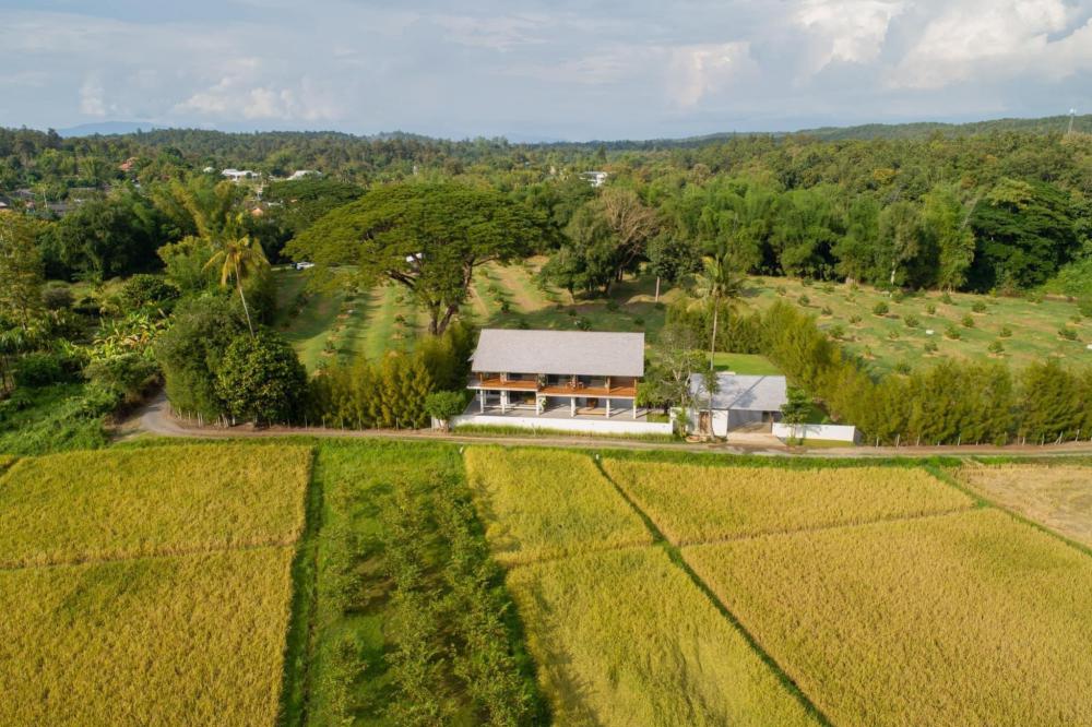 บ้านวัยเกษียณบ้านสองชั้น พื้นที่โล่ง อยู่แบบชนบทมีท้องทุ่งนา รูปที่ 9