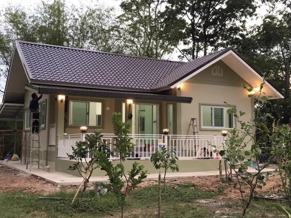 บ้านเดี่ยว ขนาด 2 ห้องนอน 1 ห้องน้ำ 1 ห้องครัว งบ 8 แสน รูปที่ 9