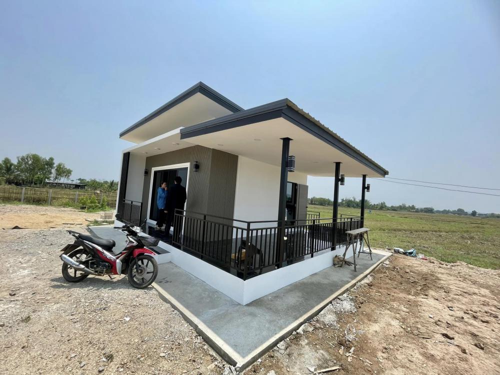 บ้านสไตล์โมเดิร์น 1 ห้องนอนใหญ่มาก 1 ห้องน้ำ 1 ครัวมินิมอล งบ 4.8 แสนบาท รูปที่ 3