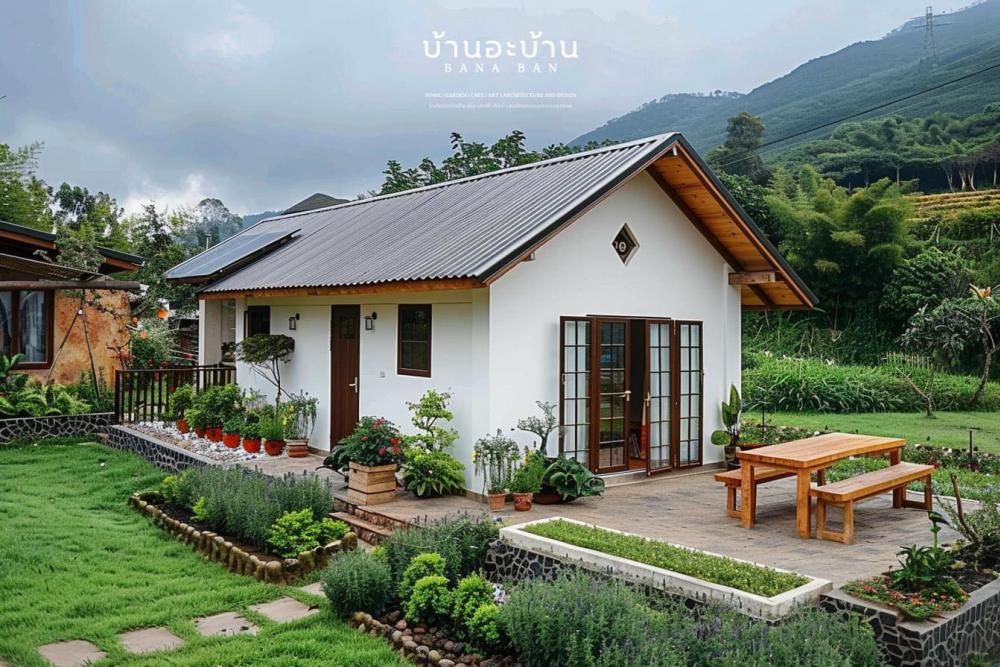 ไอเดียบ้านสวยมีสวนผักเล็กๆ รูปที่ 3