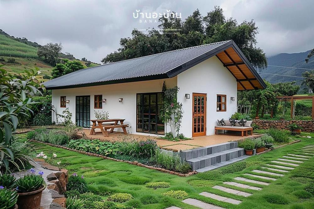 ไอเดียบ้านสวยมีสวนผักเล็กๆ รูปที่ 5