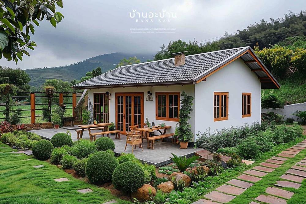 ไอเดียบ้านสวยมีสวนผักเล็กๆ รูปที่ 6