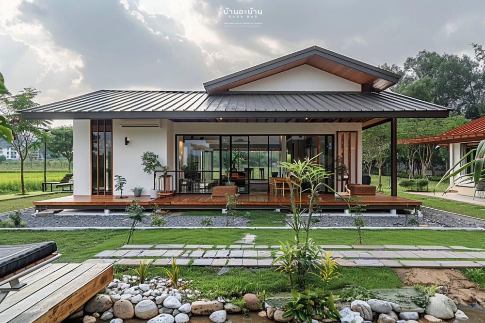 ไอเดียบ้านพักอาศัยไม่ใหญ่มาก สไตล์มินิมอล ทุกอย่างเรียบง่าย รูปที่ 8