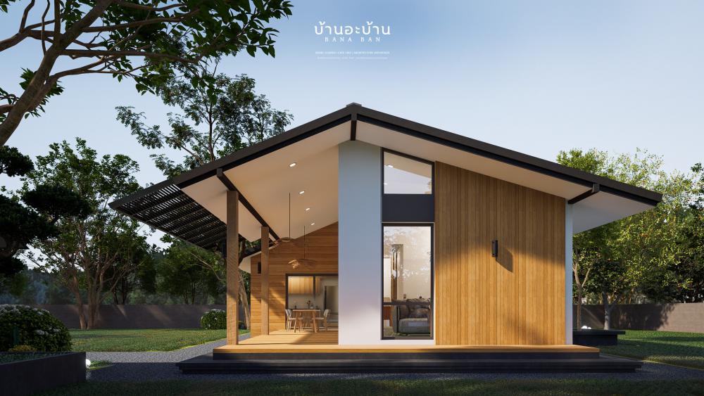 แบบบ้านพักอาศัย ณ l บ้าน  l ฌาน  l ปากช่องเขาใหญ่ l รูปที่ 10