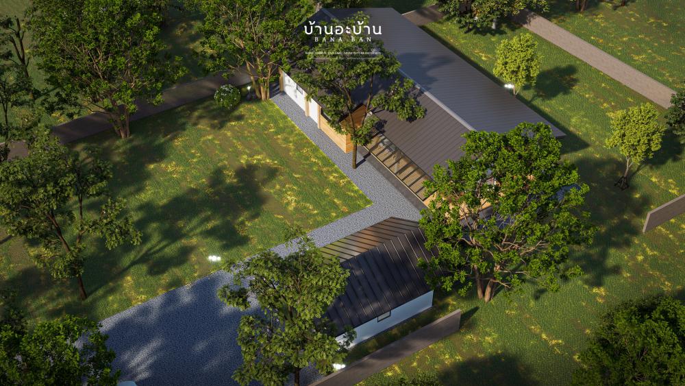 แบบบ้านพักอาศัย ณ l บ้าน  l ฌาน  l ปากช่องเขาใหญ่ l รูปที่ 4