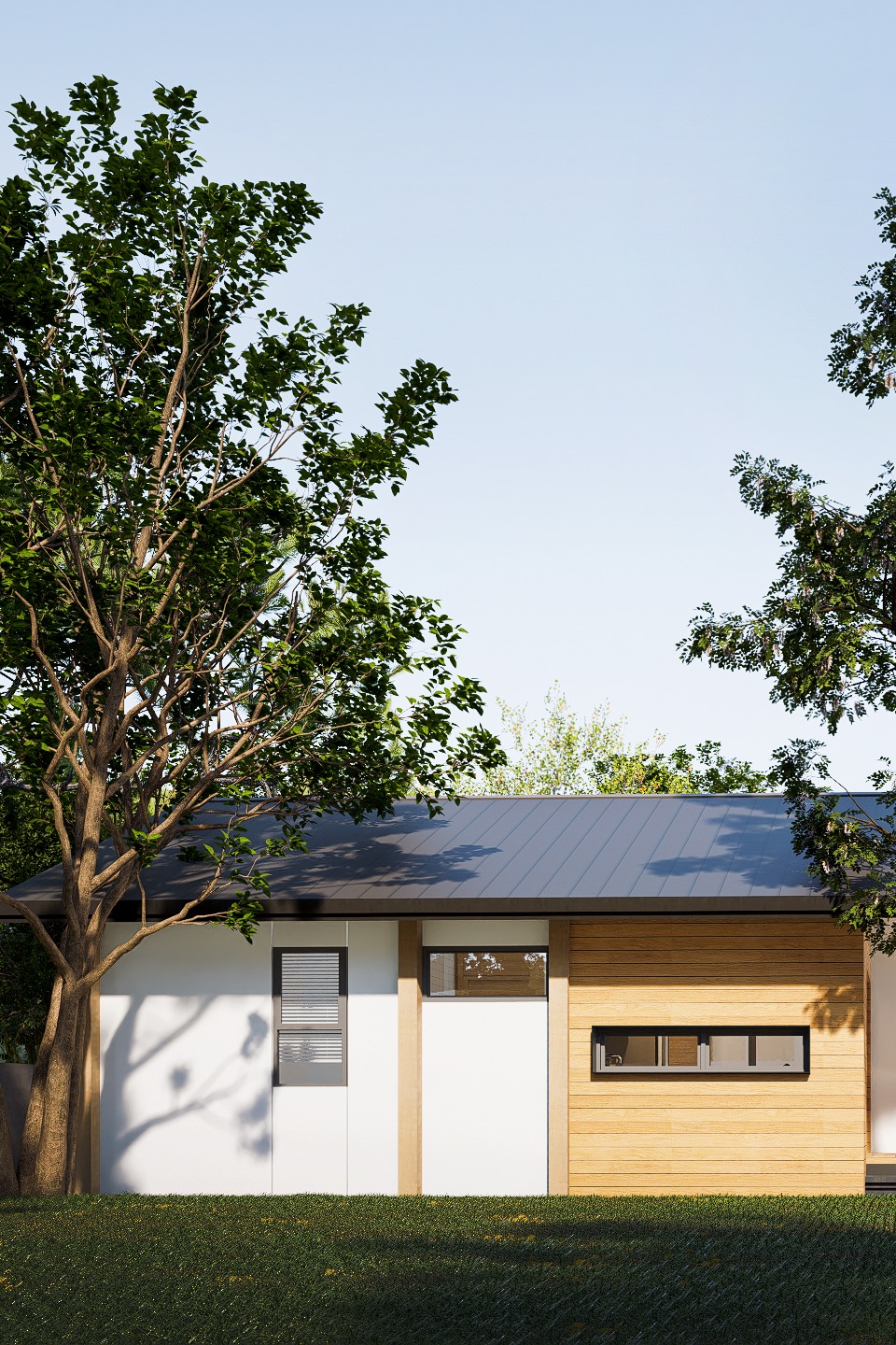 แบบบ้านพักอาศัย ณ l บ้าน  l ฌาน  l ปากช่องเขาใหญ่ l รูปที่ 6