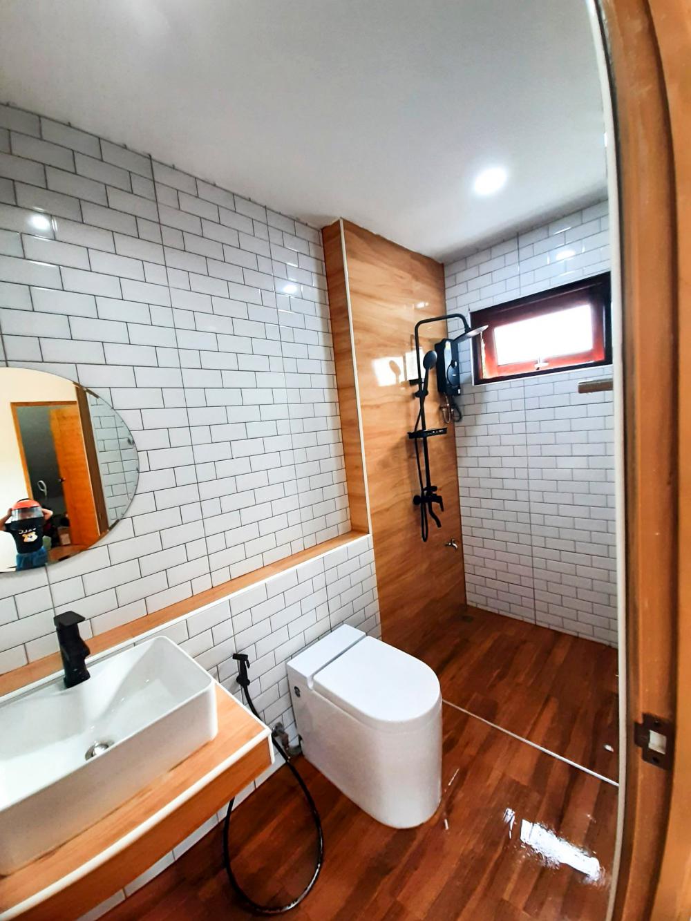 บ้านแนวญี่ปุ่นน่ารัก ๆ  สไตล์คาเฟ่สองชั้น 2 ห้องนอน 2 ห้องน้ำ งบ 1.2-1.3 ล้านบาท รูปที่ 19