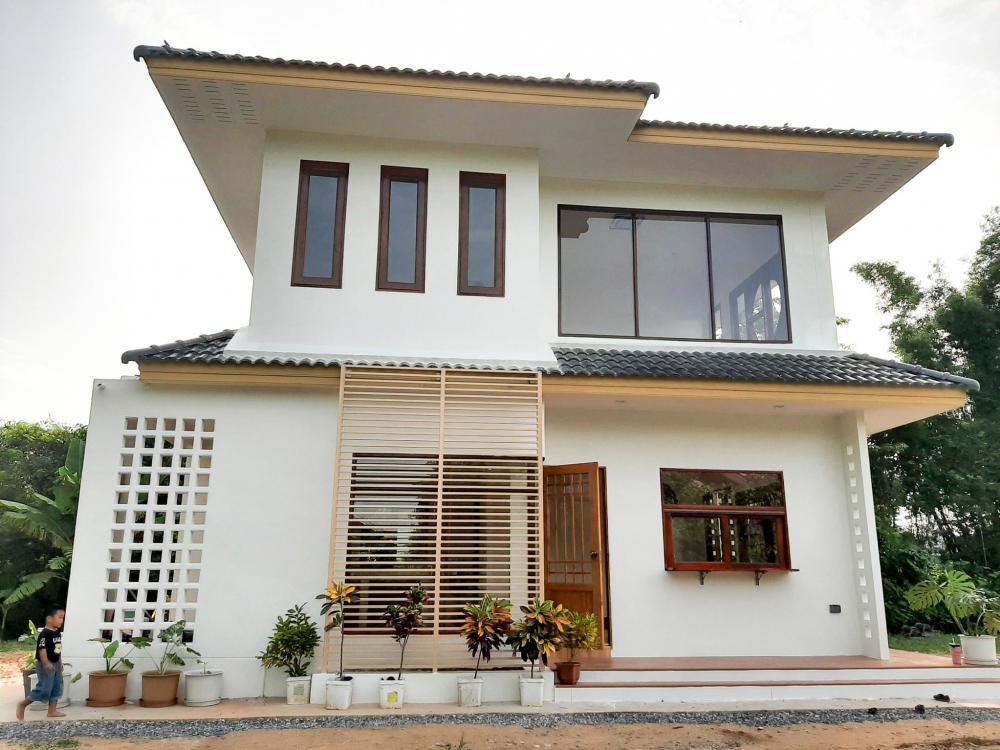 บ้านแนวญี่ปุ่นน่ารัก ๆ  สไตล์คาเฟ่สองชั้น 2 ห้องนอน 2 ห้องน้ำ งบ 1.2-1.3 ล้านบาท รูปที่ 7