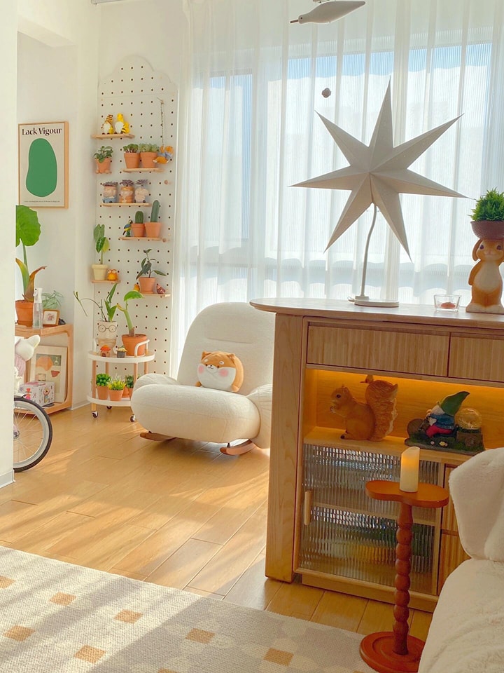 ไอเดียแต่งห้องโทนสีขาวแบบมินิมอล รูปที่ 11