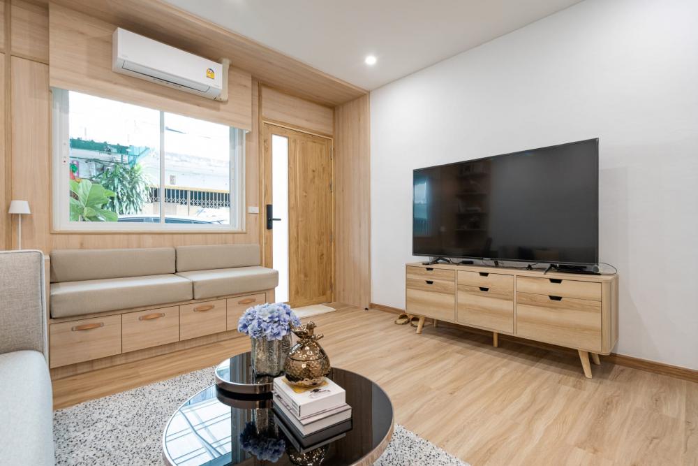 ไอเดียการรีโนเวททาวเฮ้าส์ 3 ชั้น ในย่านท่าพระ ผลงานจาก Fatboy Factory พื้นที่ใช้สอย 150 ตารางเมตร งบก่อสร้าง 1.5 ล้านบาท (ไม่รวมค่าออกแบบ) รูปที่ 10