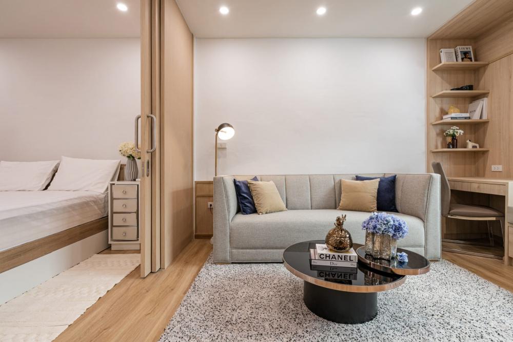 ไอเดียการรีโนเวททาวเฮ้าส์ 3 ชั้น ในย่านท่าพระ ผลงานจาก Fatboy Factory พื้นที่ใช้สอย 150 ตารางเมตร งบก่อสร้าง 1.5 ล้านบาท (ไม่รวมค่าออกแบบ) รูปที่ 13