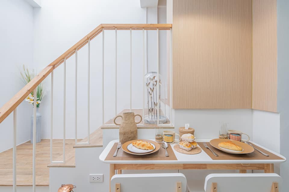 ไอเดียการรีโนเวททาวเฮ้าส์ 3 ชั้น ในย่านท่าพระ ผลงานจาก Fatboy Factory พื้นที่ใช้สอย 150 ตารางเมตร งบก่อสร้าง 1.5 ล้านบาท (ไม่รวมค่าออกแบบ) รูปที่ 22