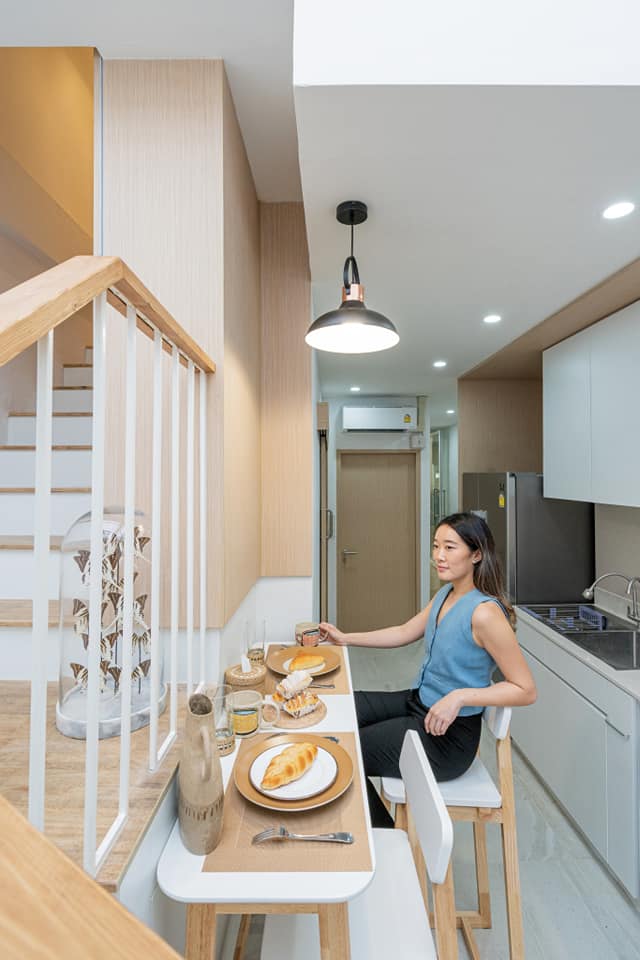 ไอเดียการรีโนเวททาวเฮ้าส์ 3 ชั้น ในย่านท่าพระ ผลงานจาก Fatboy Factory พื้นที่ใช้สอย 150 ตารางเมตร งบก่อสร้าง 1.5 ล้านบาท (ไม่รวมค่าออกแบบ) รูปที่ 28