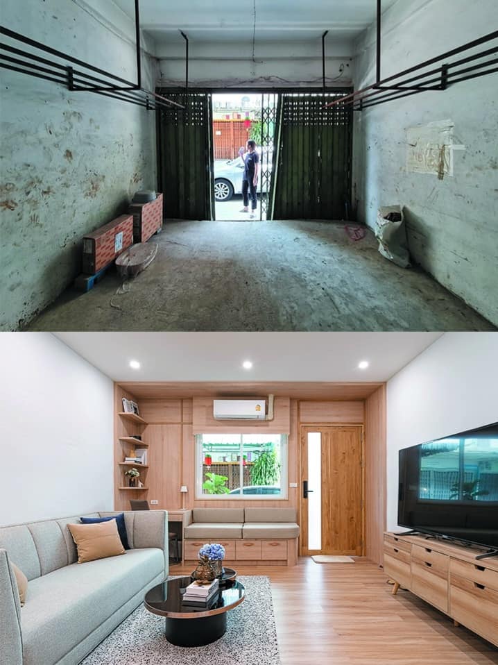 ไอเดียการรีโนเวททาวเฮ้าส์ 3 ชั้น ในย่านท่าพระ ผลงานจาก Fatboy Factory พื้นที่ใช้สอย 150 ตารางเมตร งบก่อสร้าง 1.5 ล้านบาท (ไม่รวมค่าออกแบบ) รูปที่ 8