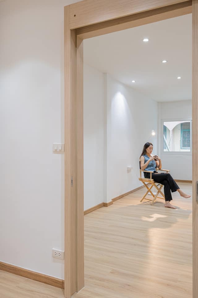 ไอเดียการรีโนเวททาวเฮ้าส์ 3 ชั้น ในย่านท่าพระ ผลงานจาก Fatboy Factory พื้นที่ใช้สอย 150 ตารางเมตร งบก่อสร้าง 1.5 ล้านบาท (ไม่รวมค่าออกแบบ) รูปที่ 32